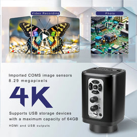 4K UHD image captured by XHU6001 microscope camera