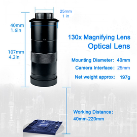 130X optical lens