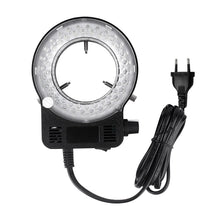Laden Sie das Bild in den Galerie-Viewer, Microscope LED Ring Light with 56 bright LEDs 