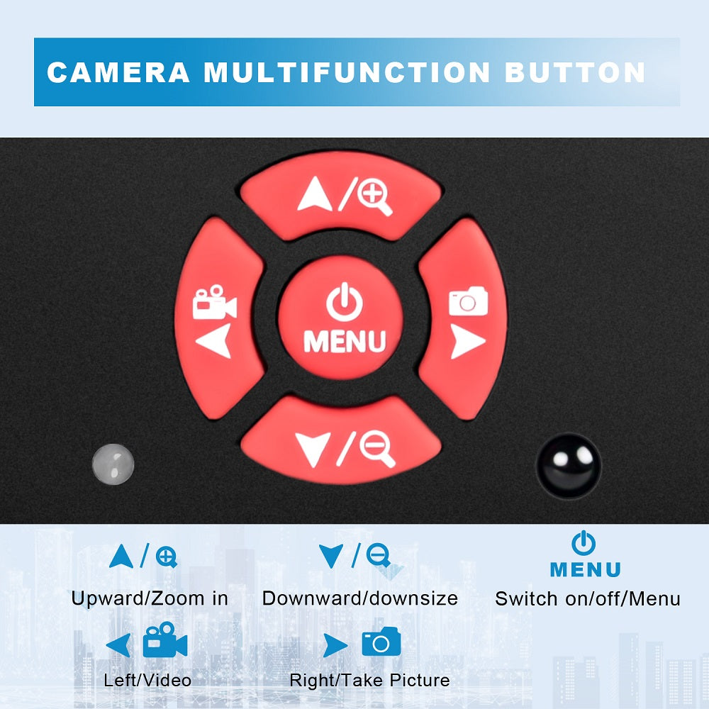 Digital microscope camera with adjustable measurement crosshairs for precision inspection
