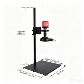 YIZHAN HDMI VGA Digital Microscope 150X C-Mount Lens High-Rise Stand