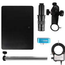Cargar imagen en el visor de la galería, YIZHAN D180X-XHU3007 Digital Microscope with Large Base Stand, 180X Zoom Lens, HDMI 1080P Output &amp; 2K Video Recording for PCB Inspection