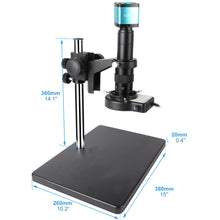 Cargar imagen en el visor de la galería, YIZHAN 48MP Digital Microscope 4K Video Recording 180X C-mount Lens USB HDMI Industrial Microscope Camera Phone Repair
