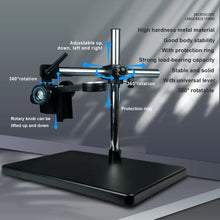 Load image into Gallery viewer, YIZHAN Rotated Large Stand for Digital Microscope, 360° Adjustable Industrial Microscope Base for Stable Inspection