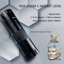 Load image into Gallery viewer, YIZHAN 48MP 4K Digital Microscope, HDMI USB Output, 1-180X Lens, Cross Arm Stand for Full Direction Adjustment Inspection