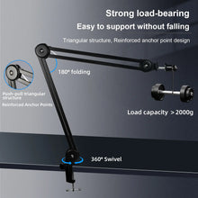 Load image into Gallery viewer, YIZHAN XHU4002 Microscope Camera Kit with 150X Zoom Lens, LED Ring Light and Foldable Bracket