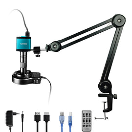  YIZHAN XHU4002 48MP 4K Microscope Camera with HDMI USB Dual Output and 150X C-mount Lens