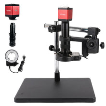Cargar imagen en el visor de la galería, YIZHAN 180X HDMI/VGA Digital Microscope with Large Base Universal Stand | 1080P Industrial PCB Inspection Microscope
