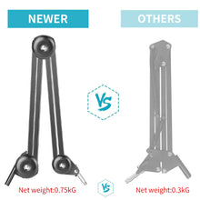 Cargar imagen en el visor de la galería, Stable Heavy Duty Adjustable Microscope Arm Stand for Digital Microscope