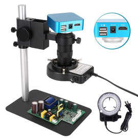 Yizhan  Industrial Digital Microscope SM130X-XH3007, 130X Zoom with  CMOS Camera, HDMI 1080P Output