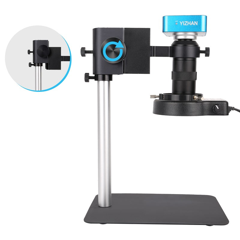 Yizhan  Industrial Digital Microscope SM130X-XH3007, 130X Zoom with  CMOS Camera, HDMI 1080P Output