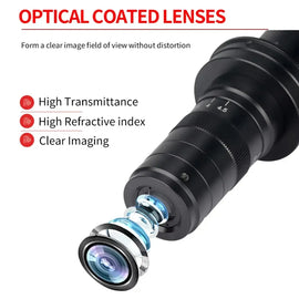 Industrial Digital Microscope 48MP Panasonic Sensor for Electronic Repair