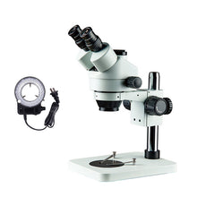 Load image into Gallery viewer, YIZHAN 7X–45X Binocular Stereo Microscope with LED Light for PCB Inspection, Soldering &amp; Electronics Repair