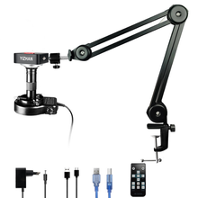 Laden Sie das Bild in den Galerie-Viewer, YIZHAN XHU4011 Digital Microscope Kit With Heavy-Duty Folding Metal Stand