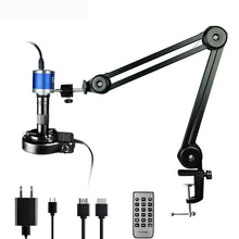 Cargar imagen en el visor de la galería, YIZHAN 4K HDMI Digital Microscope with Sony CMOS Camera &amp; Foldable Stand for PCB Inspection, Soldering &amp; Electronics Repair