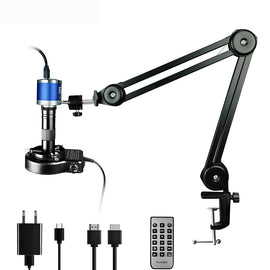 YIZHAN ZD150X-XHU4003 150X digital microscope with 4K HDMI camera for PCB inspection and electronics repair