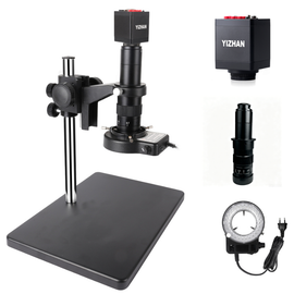 YIZHAN 180X Digital Microscope with HDMI/VGA 1080P Camera for PCB Inspection & Electronics Repair