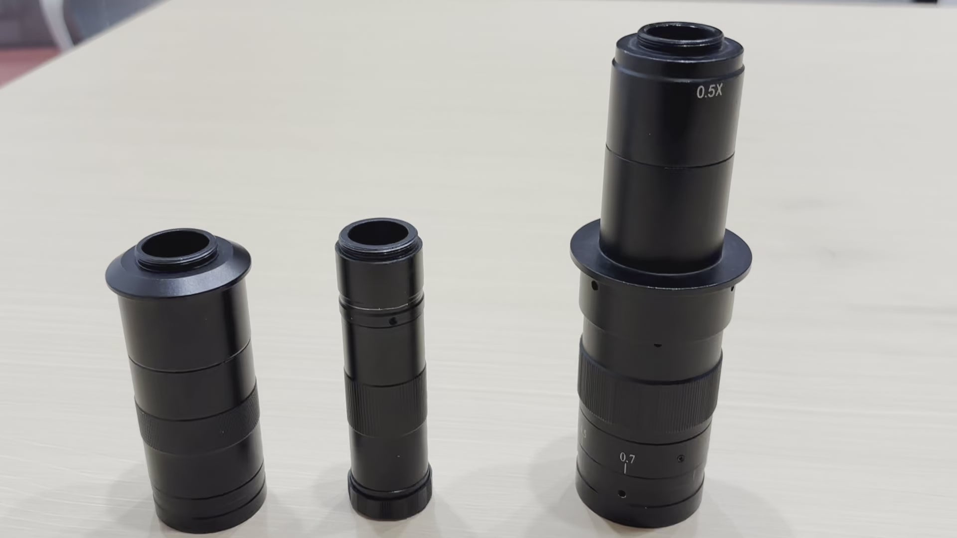 130X Adjustable Zoom Microscope Lens for Digital Microscope